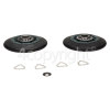 Whirlpool 3LWED4830FW Drum Roller (Pack Of 2)