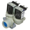 Cold Water Double Solenoid Inlet Valve : 180Deg. With 12 Bore Outlets