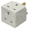 13A 2 Way Unfused Adapter