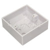 Wellco Single 32mm Pattress Box