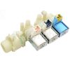 Hotpoint Cold Water Triple Inlet Solenoid Valve Unit :with Protected (push) Connectors