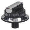 Flavel Oven Thermostat Control Knob - Chrome
