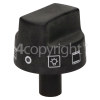 Delonghi PEMX166GHI Oven Control Knob - Black