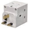 13A 3 Way Fused Adaptor