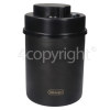 Delonghi Black Vacuum Coffee Canister