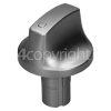 Creda Hob Burner Control Knob - Silver