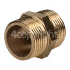 Brass Hose Connector 3/4"X 3/4" Threaded : Connector For Inlet Hoses