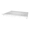 LG Fridge Glass Shelf Assembly : 425x350mm