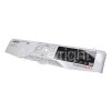 Candy Control Panel Fascia Assembly - White