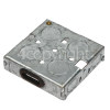 Wellco Single 16mm Metal Pattress Box