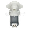Hoover Cold Water Single Inlet Solenoid Valve : 180Deg. With 12 Bore Outlet & Protected Connector