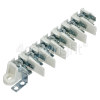 Rangemaster 91780 PROFESSIONAL PLUS 110 IND. BLACK 7-Way Mains Terminal Block