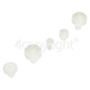 Braun 4642 M 820 Gear Wheel Set