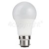 TCP 4.9W B22 LED A Shape Daylight 6500K Bulb 470LM - Pack Of 2