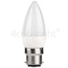 TCP 4.9W B22 LED Candle Daylight 6500K Bulb 470LM - Pack Of 2