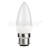 TCP 7.5W B22 LED Candle Warm White 2700K Bulb 810LM - Pack Of 2