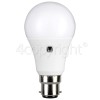 TCP 6.5W B22 LED A Shape Dusk To Dawn Warm White Non-Dimmable Bulb 800LM