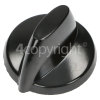 Whirlpool Hob Hotplate Control Knob - Black