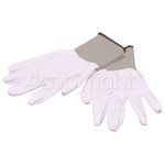 Genuine 4ourhouse Approved part White Work Gloves - 6 Pairs (XL)