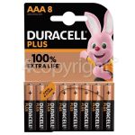 Genuine Duracell Plus Power +100% AAA Batteries (Pack Of 8)