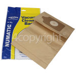 4ourhouse Approved part Compatible NVM-1CH Dust Bag (Pack Of 5) - BAG50