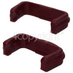 4ourhouse Approved part Compatible Front Basket Rail End Cap - Pack Of 2