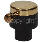 Genuine Rangemaster Hob/Grill Control Knob - Gold/Black