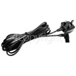 4ourhouse Approved part Figure-8 Right-Angled Mains Lead - UK Plug