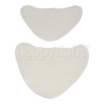 Genuine Dirt Devil SM11 Steam Cleaner Premium Microfibre Mop Pads - Pack Of 2