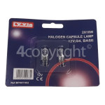 Lyvia 10W G4 Halogen Lamp - Pack Of 2