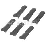 Genuine Flymo FLY014 Plastic Blades (Pack Of 6) : Flymo Models: Hovervac 28, Hovervac 2800 (HV2800), Hovervac 30 (2006-), Hovervac Dual Handle, Hover Vac 280 (HV280), Microlite, Minimo (2002-), Mow N Vac 28