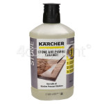 Genuine Karcher Stone & Paving 3-In-1 Plug 'N' Clean Detergent - 1 Litre
