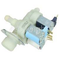 Hoover Cold Water Triple Inlet Solenoid Valve : 2x180Deg. 1x90Deg. & 12 Bore Outlets