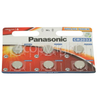 Panasonic CR2032 3V Lithium Coin Batteries (Pack Of 6)