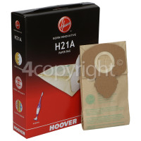 Hoover S2494 H21A Dust Bag (Pack Of 5)