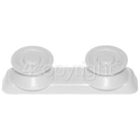 Hoover Upper Dishwasher Basket Wheels / Runner Support