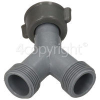 Care+Protect Universal Inlet Hose Y-Connector 20mm Diameter