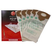 Hoover H21P Purefilt Paper Dust Bag (Pack Of 5)