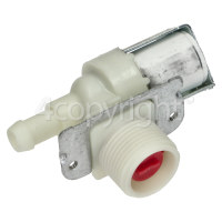 Hoover AI130 Hot Water Single Solenoid Inlet Valve : 90Deg. With 12 Bore Outlet