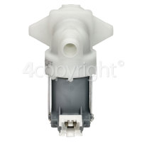 Hoover H6F 6B4S1PWUK-80 Cold Water Single Inlet Solenoid Valve : 180Deg. With 12 Bore Outlet & Protected Connector