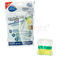 Care+Protect Triple Power Descaler & Degreaser Pods For Washing Machines & Dishwashers - 6 Pack