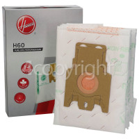 Hoover 39100094 H60 PureHepa Dust Bag (Pack Of 4)