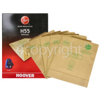 Hoover H55 Dust Bag (Pack Of 5)
