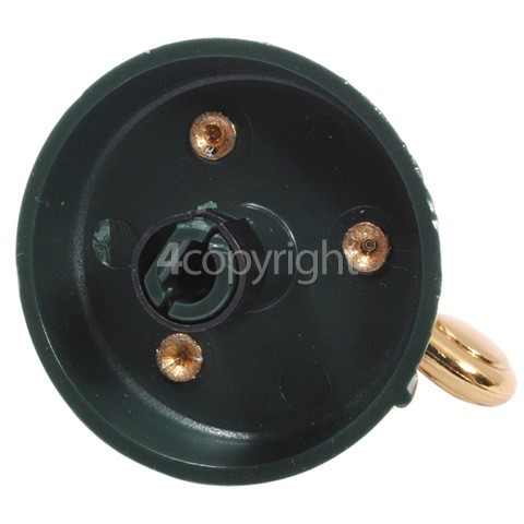 Genuine Creda Oven Cooker Hob Control Knob Dark Green Brass Home