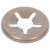 Rangemaster Starlock Washer 4mm BV/6492