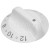 Rangemaster Knob Thermo Hobplate Grey/White