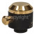 Rangemaster Control Knob Stat Brass