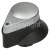 Rangemaster Control Knob - Black & Silver
