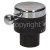 Rangemaster Oven Thermostat Control Knob - Black & Silver