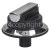 Rangemaster Oven Thermostat Control Knob - Chrome